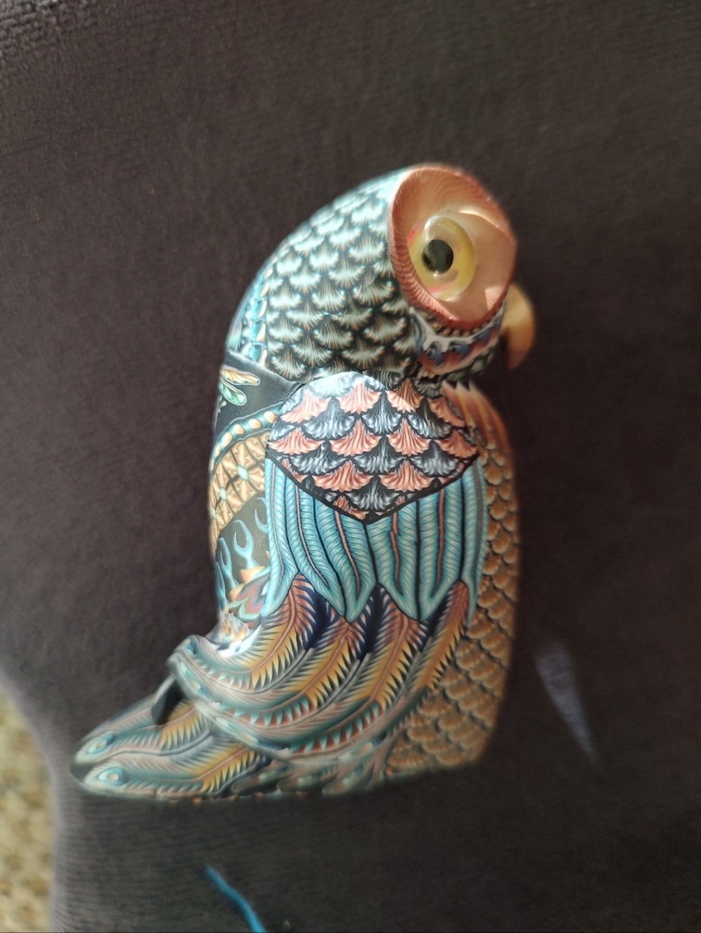 100% Handmade P O L M E R Clay 3 In Tall By Jon Stewart Anderson